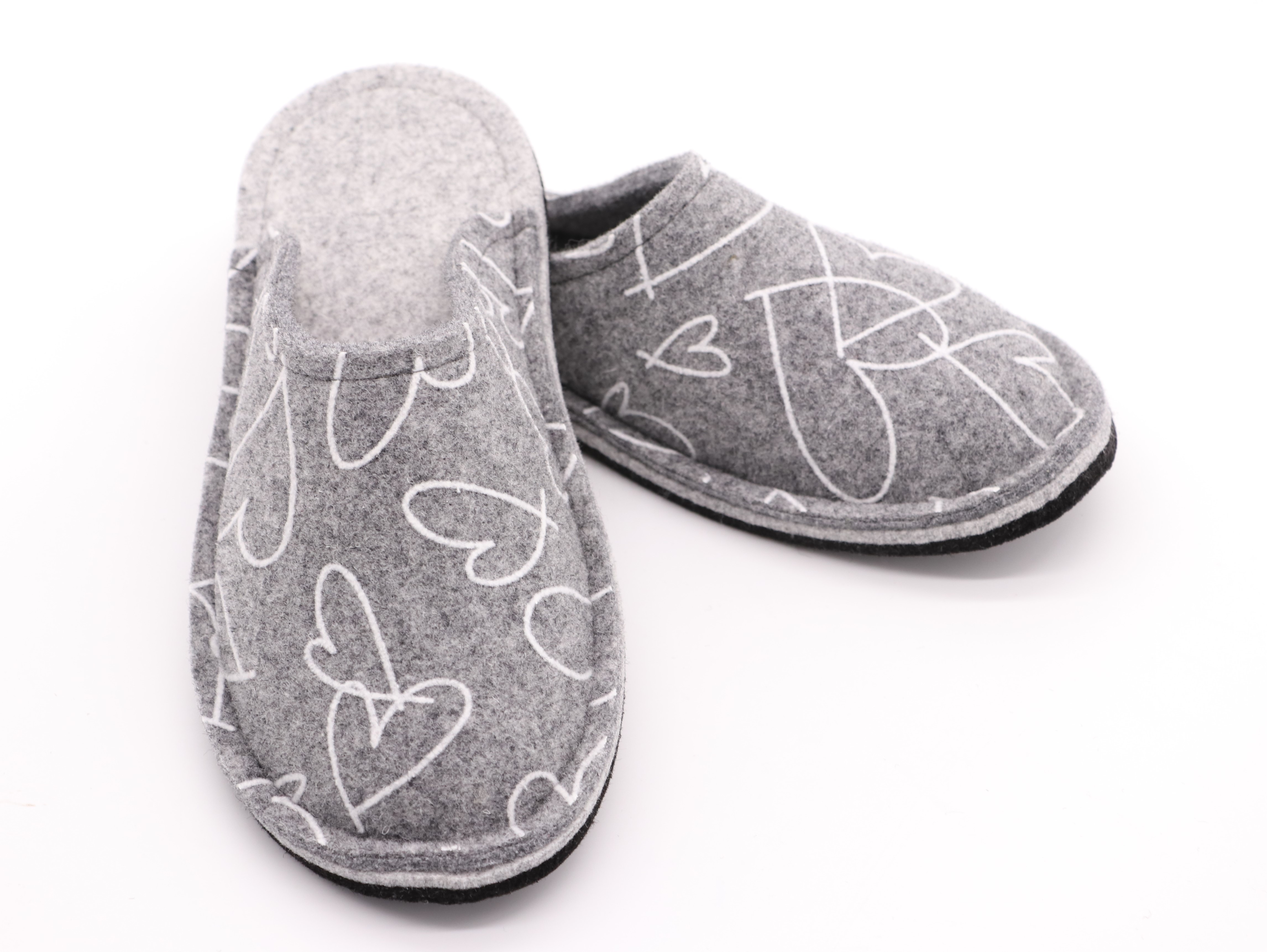Pantoffel MAMI grau