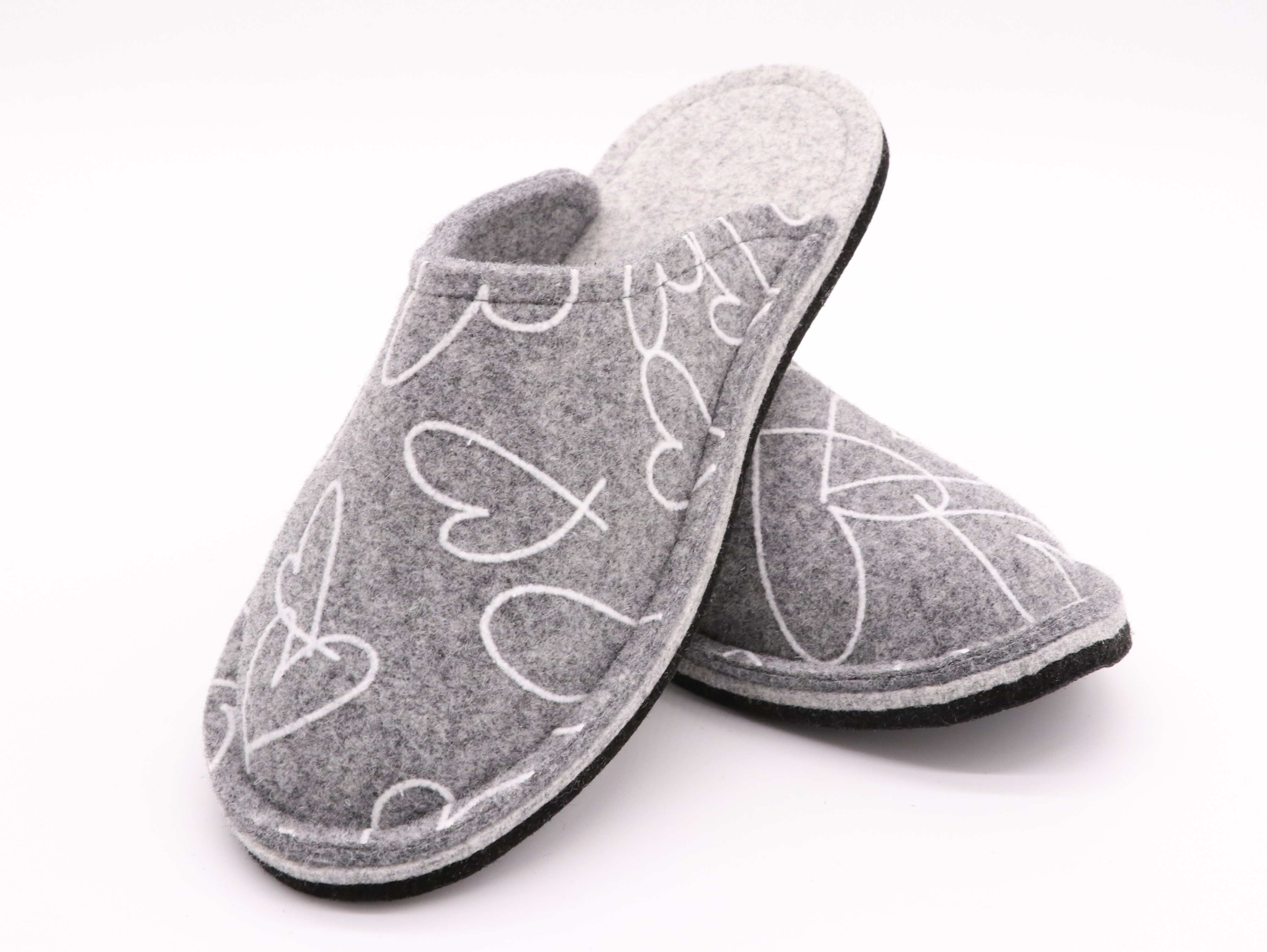 Pantoffel MAMI grau